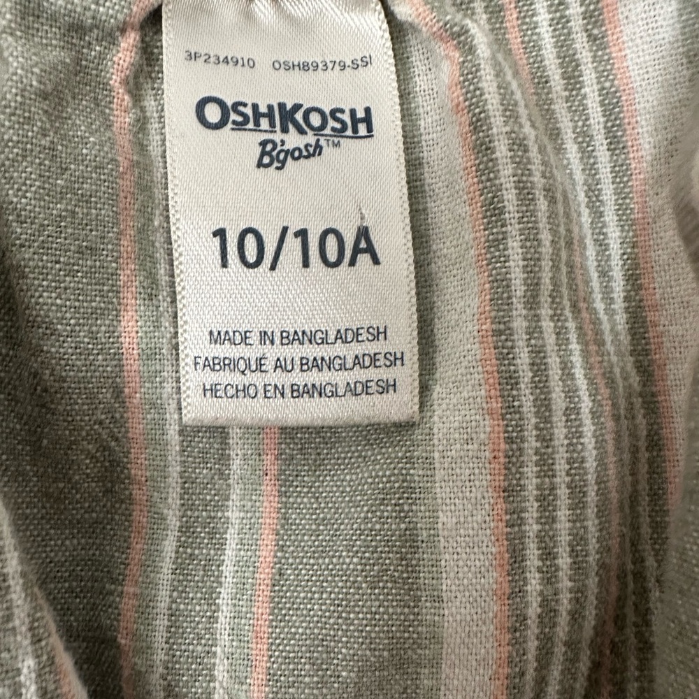 OshKosh B’gosh Striped Jumpsuit - Picture 4 of 5